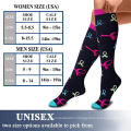 15-20 mmHg Compression Socks Graduated Athletic Medical for Men Women Running Flight Travels